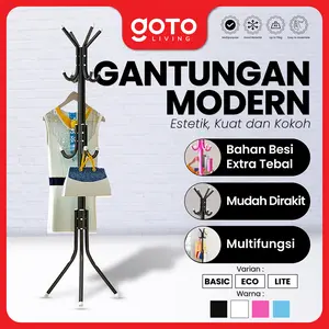 Goto [COD] Hat Stand Hanger Gantungan Baju Topi Multifungsi