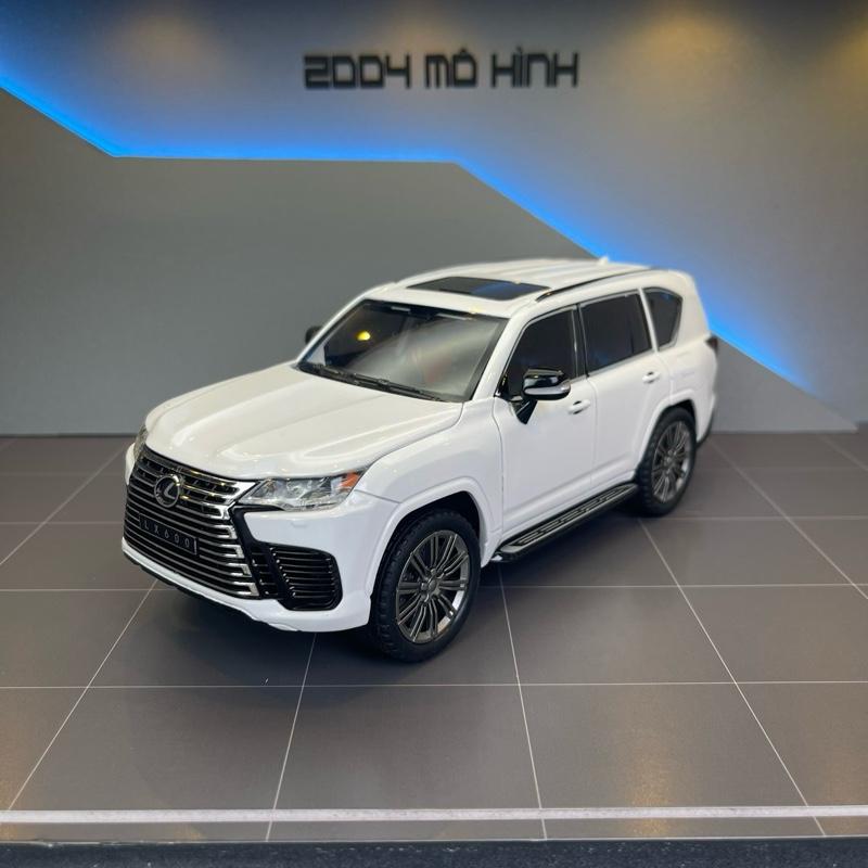 Mô hình xe Lếch Xù Lx600 tỷ lệ 1:24 bằng kim loại Tặng biển số Vip 1