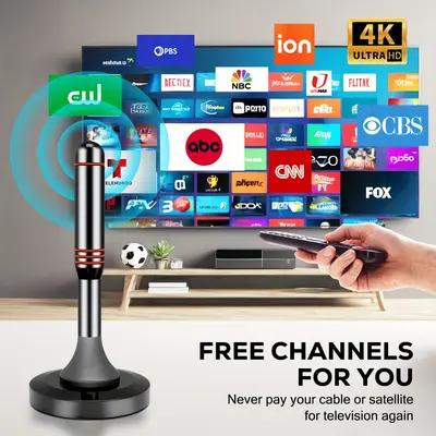 Tv Antenna Tv Channels Without Cable Or Dish No Cable Box Needed