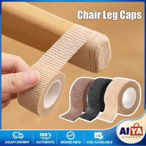 4.5M/Roll Plester Kaki Meja Kursi Anti Slip Gores Peredam Suara Alas Pelindung Kursi Furniture Cover Pelindung Alas Kaki Meja Kursi / Sarung Kaki Meja / Kursi