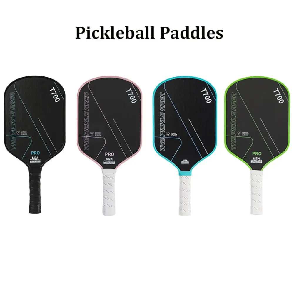 Durable T700 Pickleball Paddle Frosted Surface USAPA Approved Pickleball Rackets Lightweight Carbon Fiber Professional Game Supplies