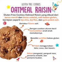 Gambar Nola Gluten Free Cookies Oatmeal Raisin 75 Gram dari VERLINOLA Kota Administrasi Jakarta Selatan 2 Tokopedia