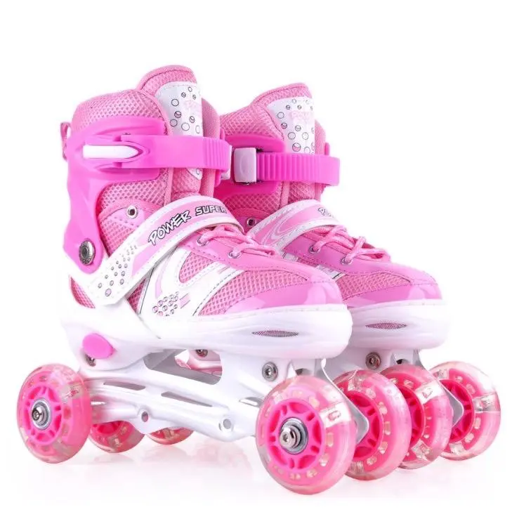 KIX PROMO Sepatu Roda Anak Inline Skate POWER / Sepatu Roda Model Bajaj Free Baut dan Kunci L / Inline Shoes Murah / Inline Skate Fullset ban kaki Outdoor 6
