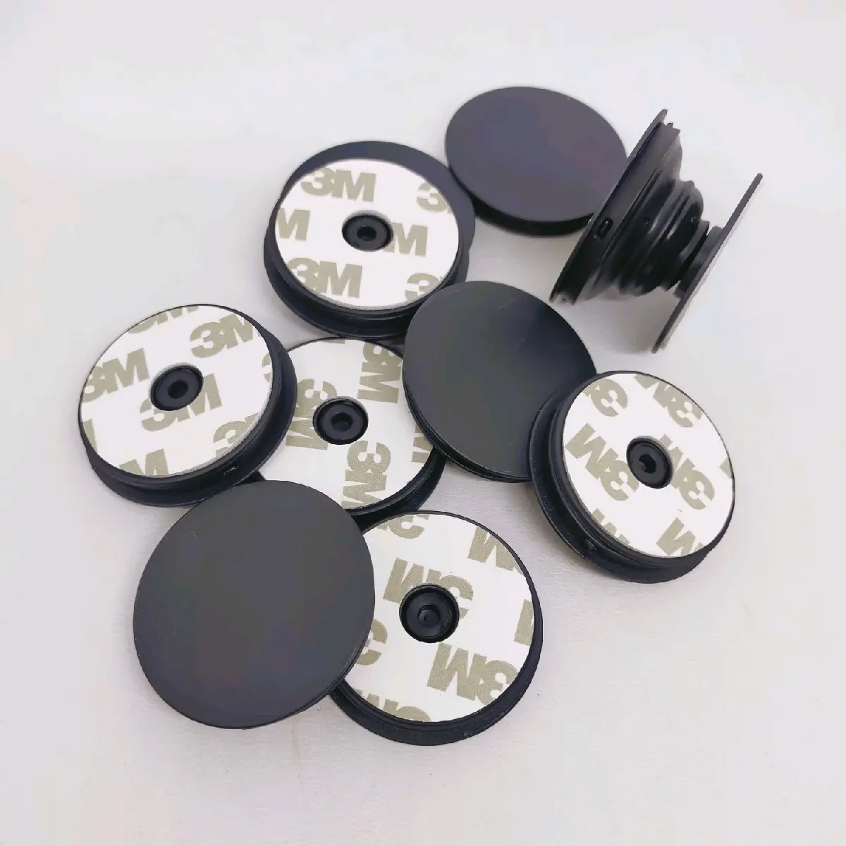 pop socket hp hitam polos / 12pcs