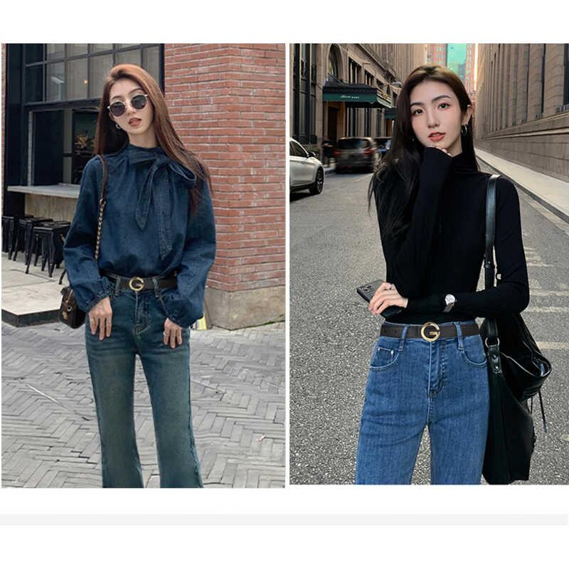 Product Introduction of New Fashion Elegant Belts for Jeans Clothing Accessories Thin Waistband Metal Buckle PU Leather Y2k Belt Women 2024 14