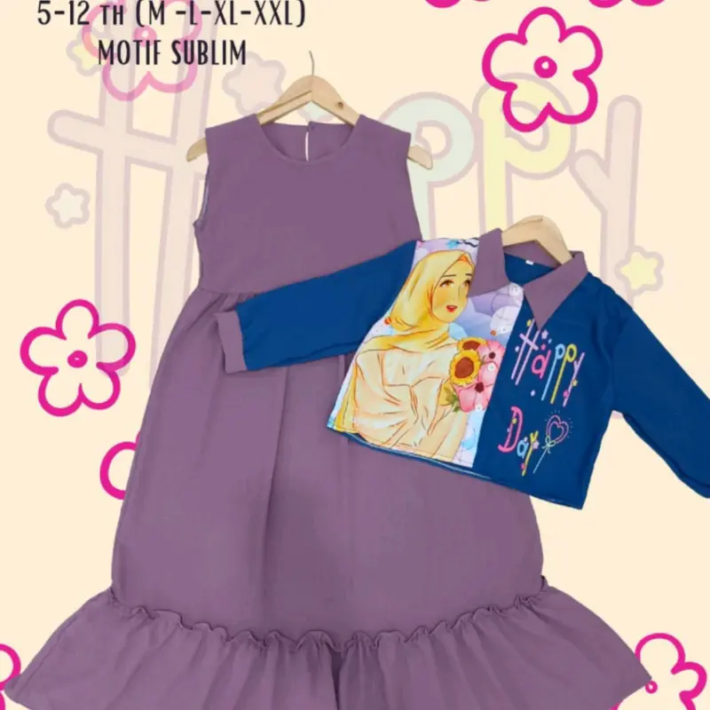 One Set Anak Crinkel Happy Day 4