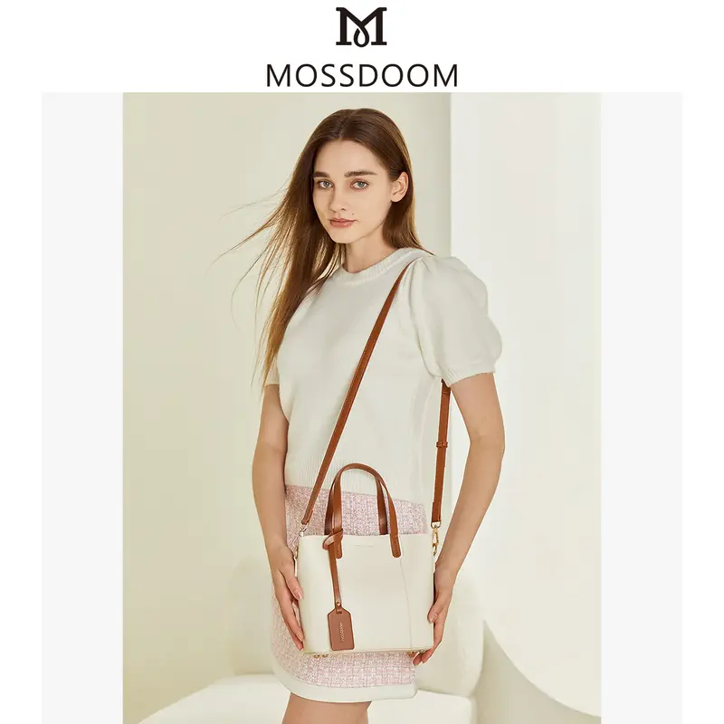 【XẢ KHO】MOSSDOOM Fefi Bag-Túi Xách Nữ, Túi Đeo Vai Đơn Giản 6
