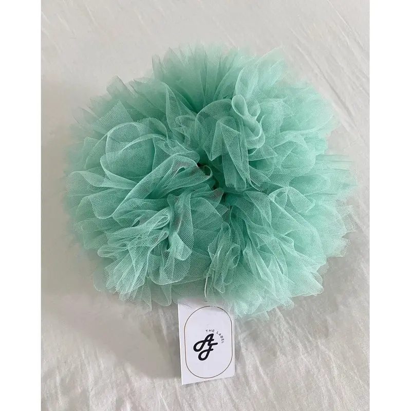 Best seller Special PROMO Promo Scrunchie Cepol Hijab Tile Tille Jumbo/Ikat Rambut Hijab Karet 8
