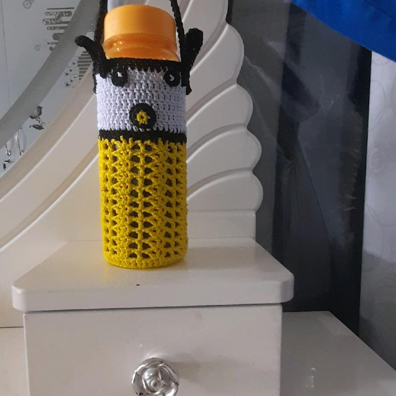 Rajut botol minum handmade cover botol anak 700-1000 ml 2