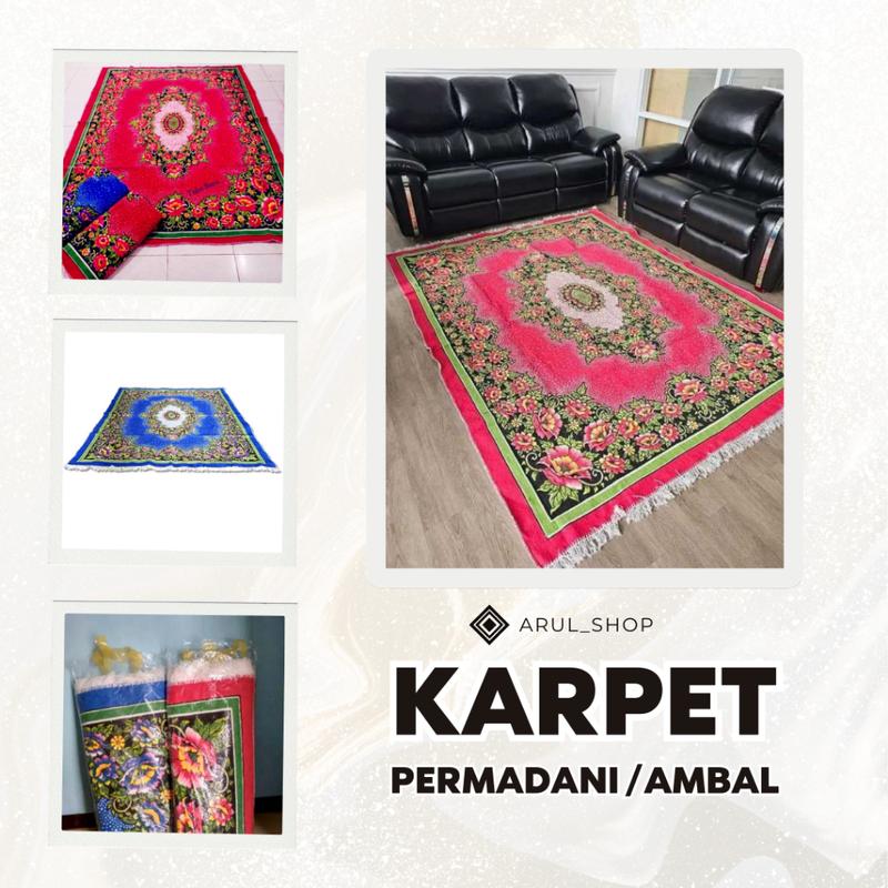 KARPET PERMADANI/AMBAL MOTIF/KARPET LANTAI JUMBO 1