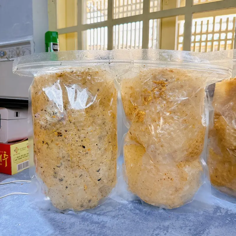 Combo J(500GR-1KG): Bánh Tráng Rong Biển - Bánh Tráng Dầu Tỏi ( Có Dầu) (Ăn Chay Được) Snack Food 2