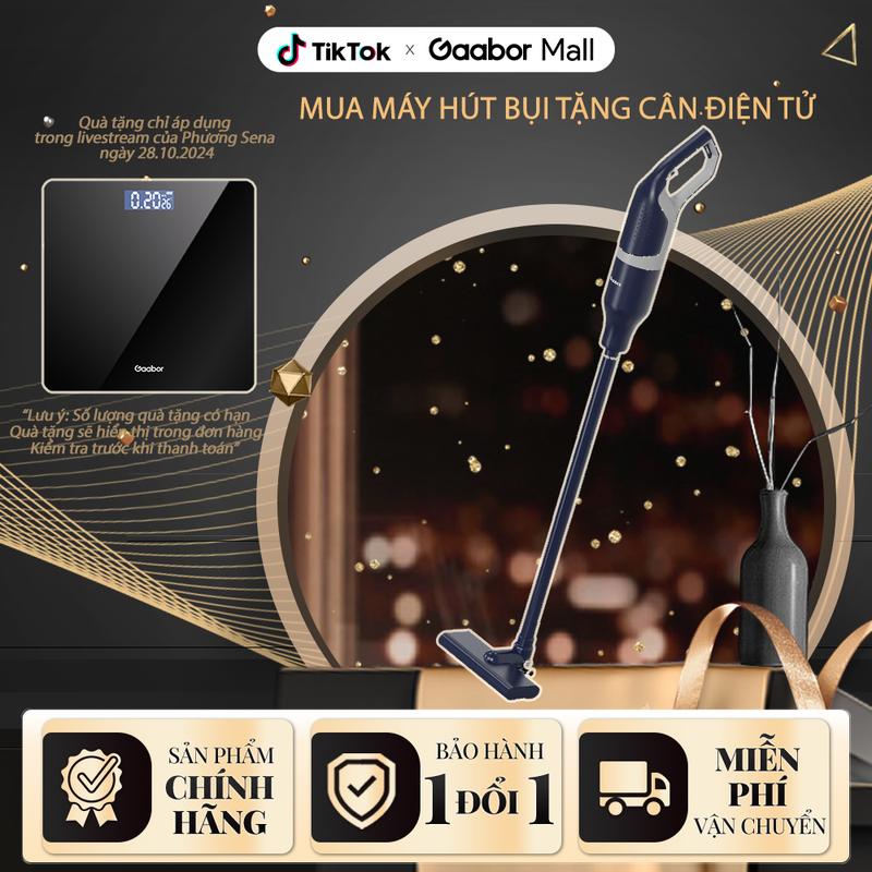 GAABOR x Phương Sena | Máy hút bụi cầm tay Gaabor GVCW-M16Y02 dòng deep sea cao cấp lực hút 16000Pa Làm Sạch may hut bui gia dinh may hut bui gaabor