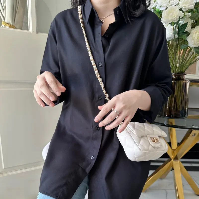 KEMEJA POLOS RAYON TWIL Baju atasan 2