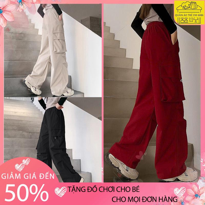 Quần bé gái, quần túi hộp ống suông cho bé gái từ 18-52kg, vải kaki mẫu STE, quần đi học bé gái, quần dài cho bé gái