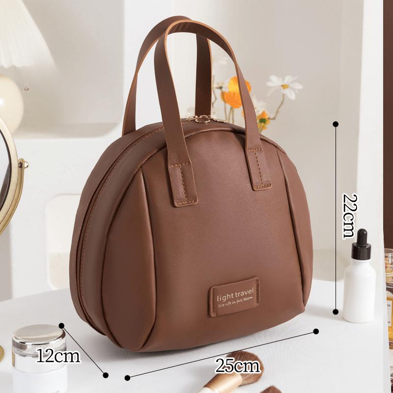 Product Introduction of Túi Trang Điểm, Thiết Kế Vỏ Sò, Dung Tích Lớn, Phong Cách Ins Làm Đẹp Cao, Thích Hợp Đi Du Lịch, Túi Đi Vệ Sinh Tiện Lợi Cho Nữ 21