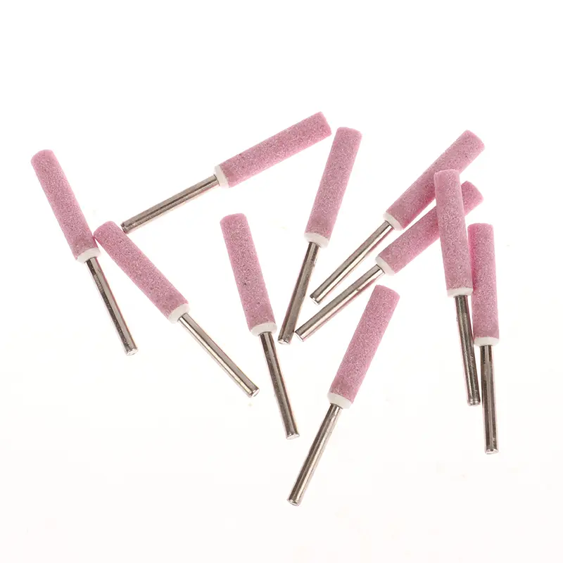 Dũa Đá Mài Máy Mài Cưa Xích, Bộ 10 Cái, Thích Hợp Cho Cưa Xích 4 / 4.8 / 5.5 / 6Mm, Đánh Bóng Kim Loại, Đá Máy Mài Cưa Xích 5