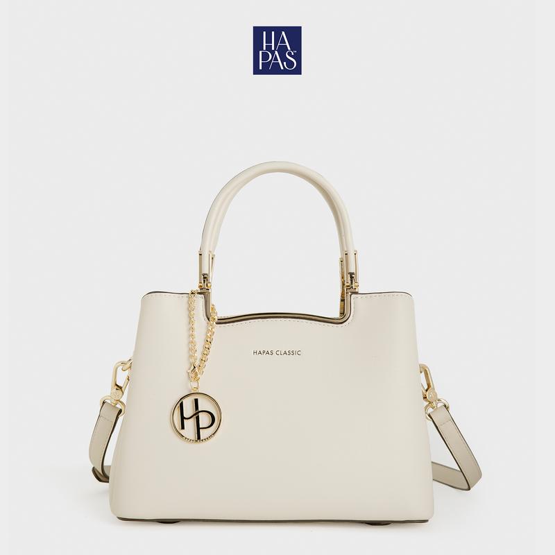[DEAL LIVE] Túi Xách Nữ Cầm Tay Da Mịn Tag G Sz 24 HAPAS -TXT24332 Bag