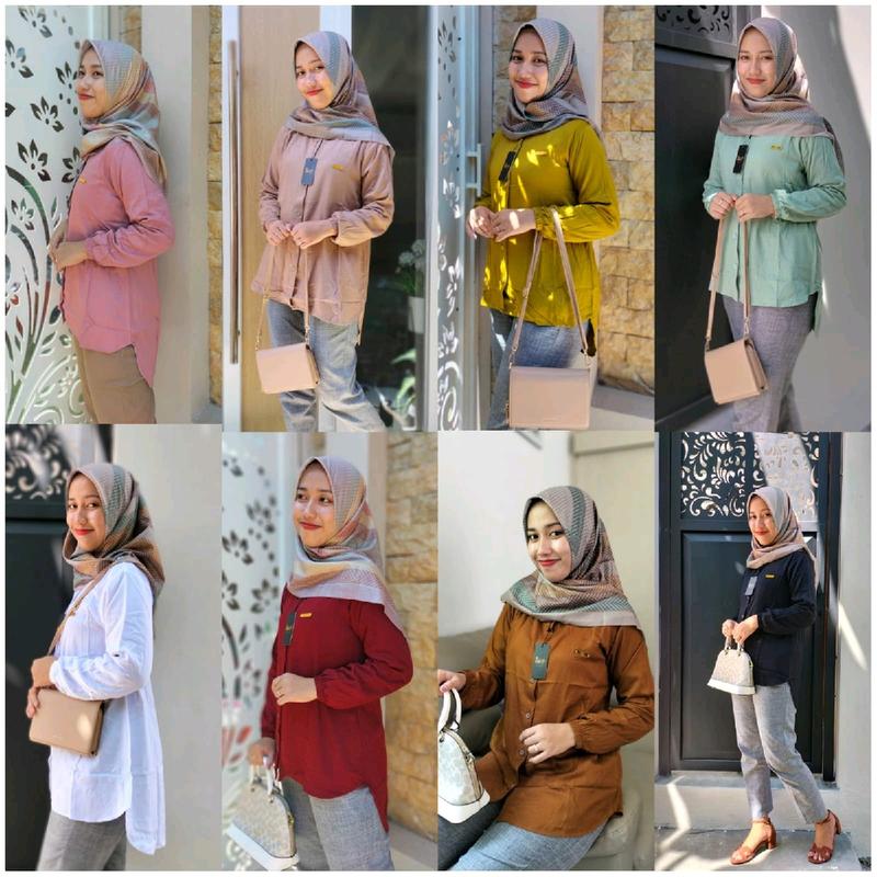 TUNIK DNP, DNP, D&P, KEMEJA DNP, atasan wanita, kemeja wanita 3