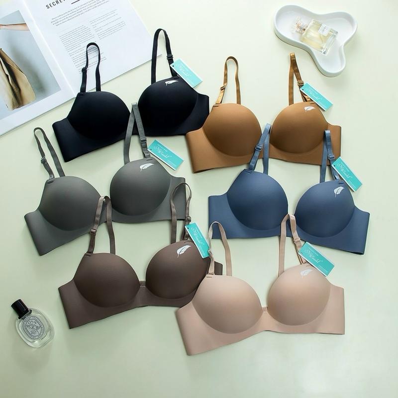 R01 - combo 3 áo mút dày 1.5cm cup AB - Áo hình chiếc lá đẹp Nữ Bra Top Kem Tim áo ngực áo ngực nữ áo lót