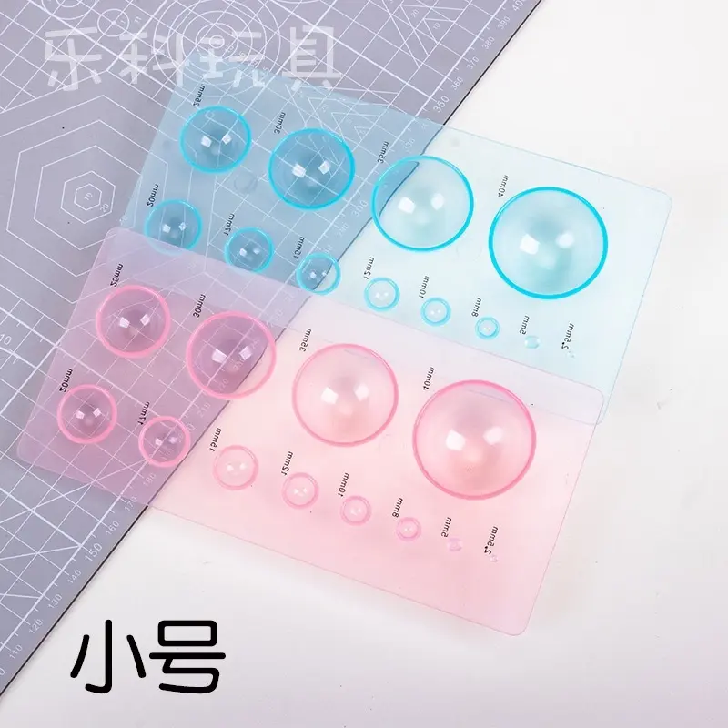 Khuôn nhựa tròn chia đất sét tự khô 0