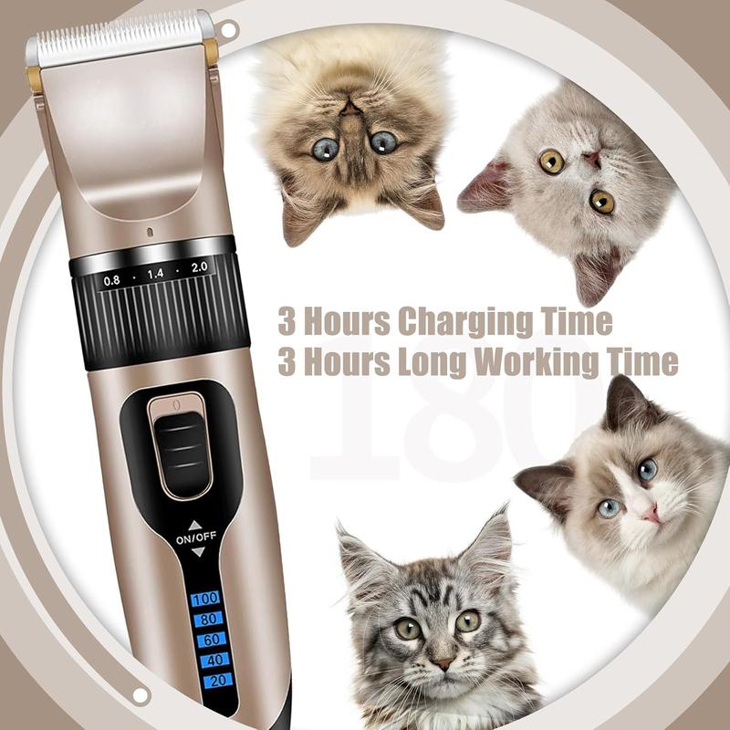 Dog grooming clippers for matted hair best sale