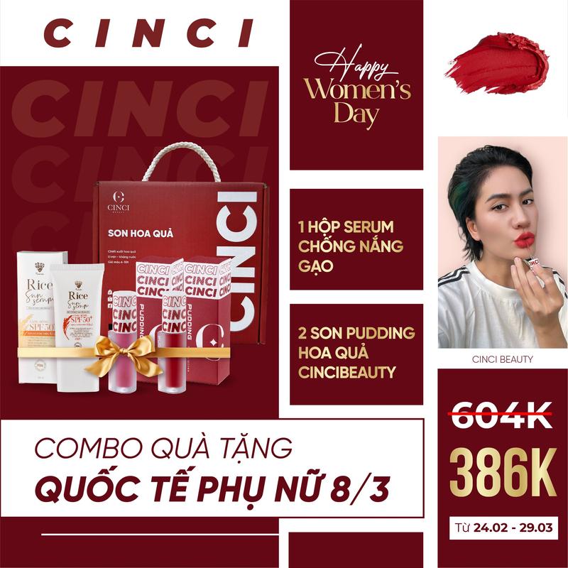 Product Introduction of [DVMC] COMBO 2 SON PUDDING + 1 SERUM CHỐNG NẮNG - MỪNG NGÀY QUỐC TẾ 08/03 3