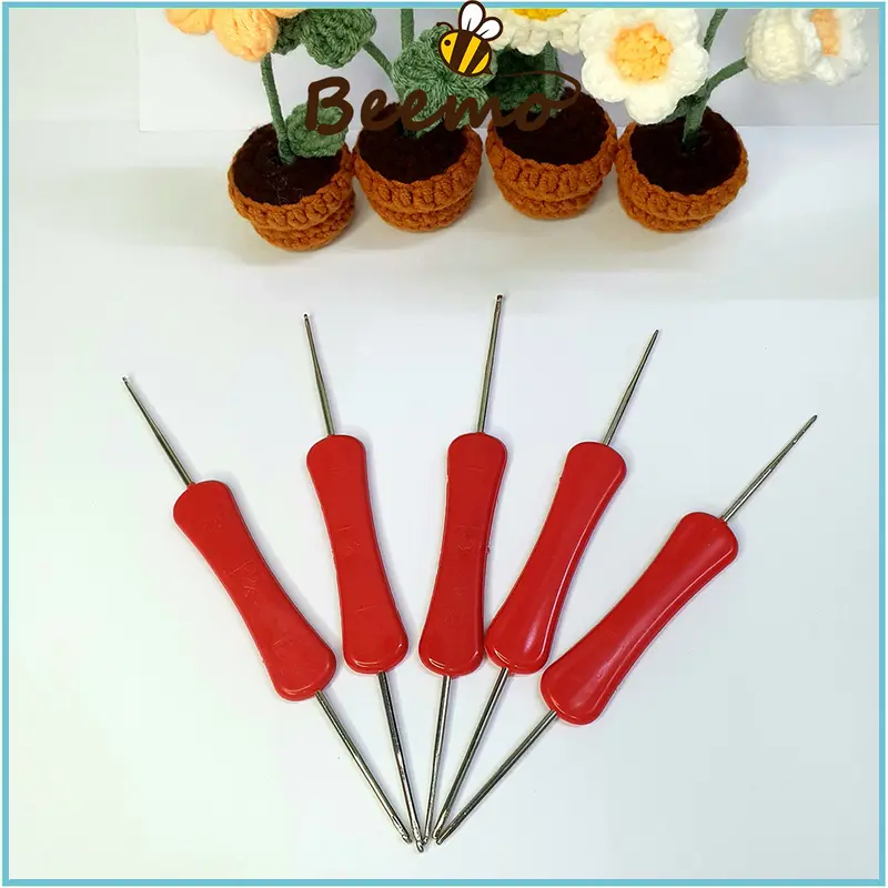 Kim Móc Len Cán Nhựa 2 đầu 1