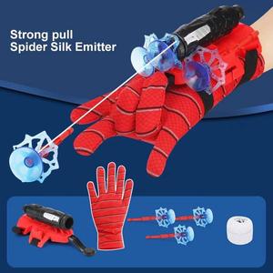 Spider-Man Launcher Silk Web Shooter Gloves Cool Realistic Toy spider  web  shooter