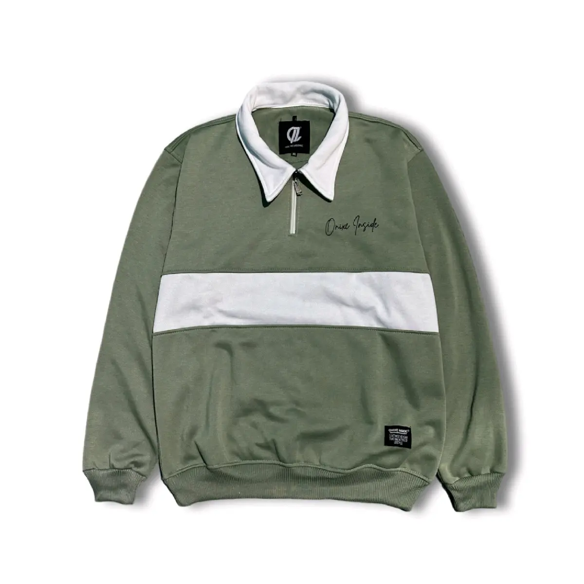 RGBY Olive List Putih