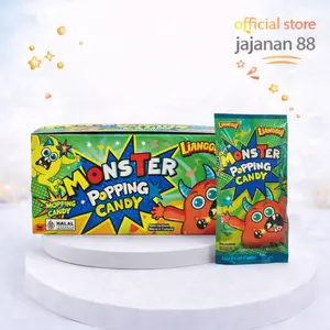 Permen Monster Popping Candy Mix Fruit Lianggui isi 40 pcs
