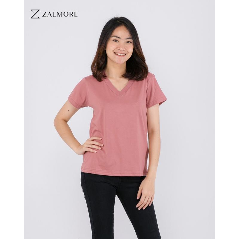 Zalmore Pastel Series Woman T-Shirt Premium Cotton - Kaos Wanita 6
