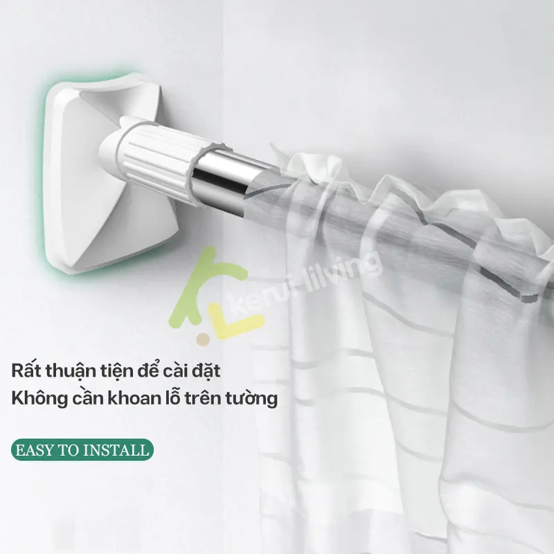 Thanh Treo Quần Áo Thông Minh, Đồ Gia Dụng Thiết Yếu, Chất Liệu Inox 304, Dễ Dàng Điều Chỉnh Kích Thước 3