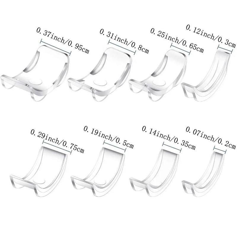 Ring Size Adjuster, Invisible Ring Size Adjuster for Loose Rings, Ring Adjuster Fit Any Rings, Assorted Sizes of Ring Sizer 2
