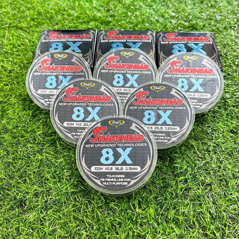 Dù TNQ Sneakhead, PE TNQ, Dây Câu lure sợi mịn, dai, khoẻ Fishing Đi Câu Câu Cá Bắt Cá