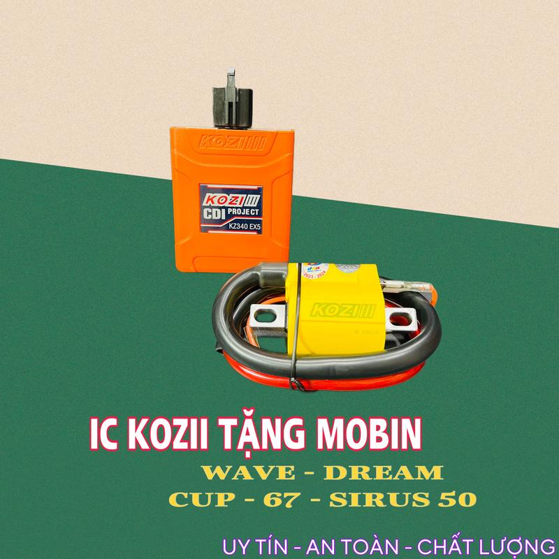 Phụ kiện ic KOZI WAVE DREAM mở tua tặng mobin sườn