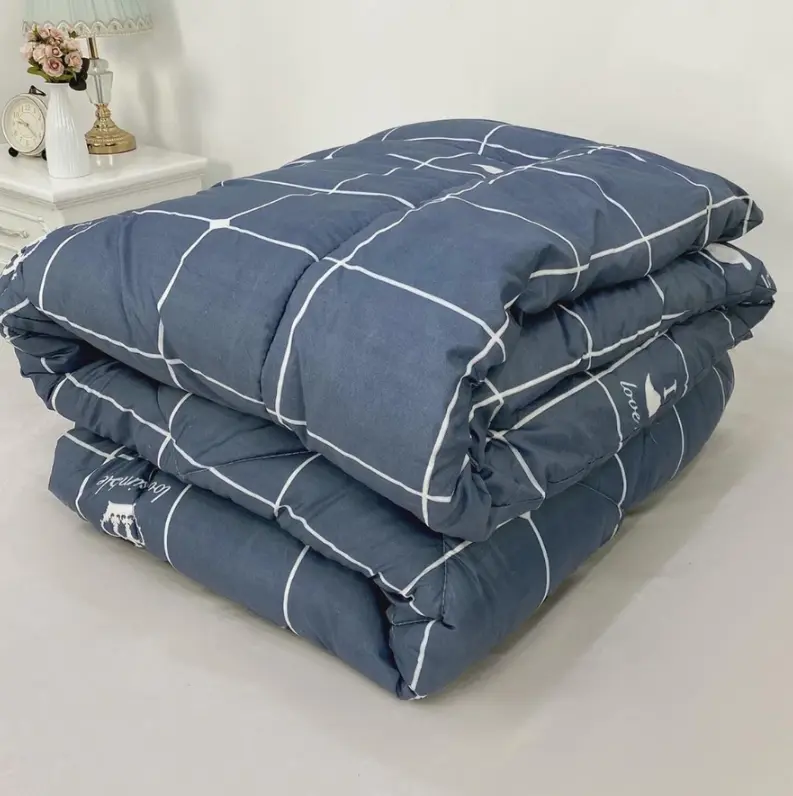 Chăn Phao cotton poly trần bông dày dặn da dạng kích thước M8 x 2M 6