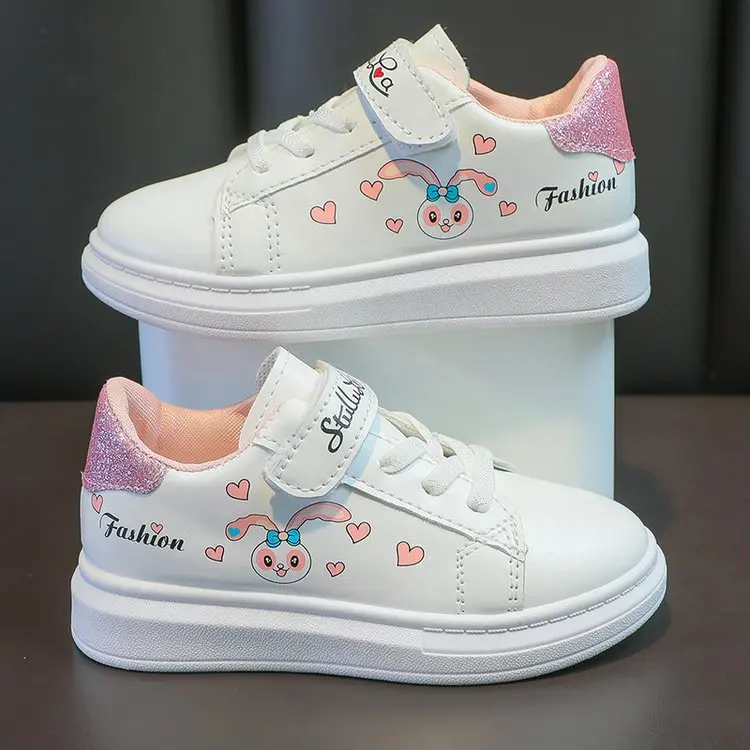 New style for March 2025, fashionable new style for boys' non-slip solid bottom shoes, thick-soled height-enhancing children's sports shoes