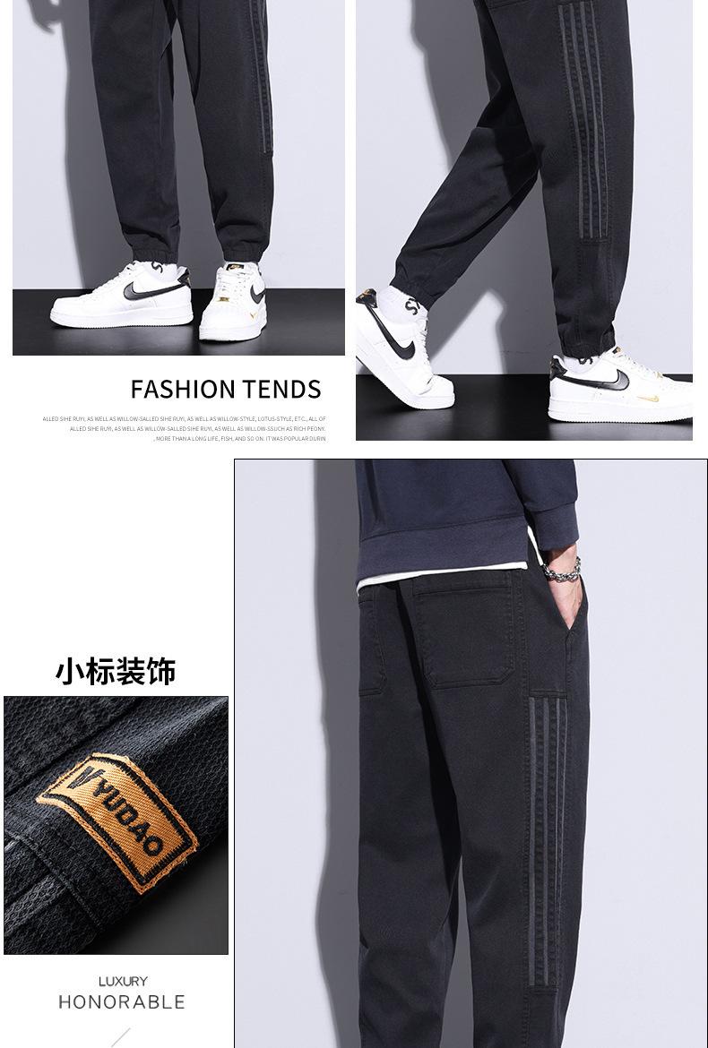 Product Introduction of 2024 New Casual Men's Elastic Joggers |   Spring Summer Stretchy Workout Pants |   Loose Fit Streetwear Tapered Trousers for Teen Boys |   Trendy Multi-Purpose Sports & Casual Pants 12