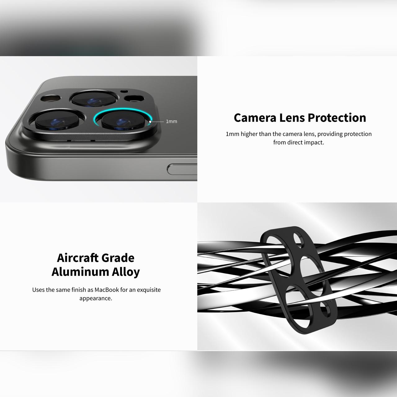 Camera Lens iPhone 15 Pro Max Plus Switcheasy LenShield Kamera Styling