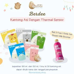 Berdee Breastmilk Storage Bags - Kantong Asi Berdee