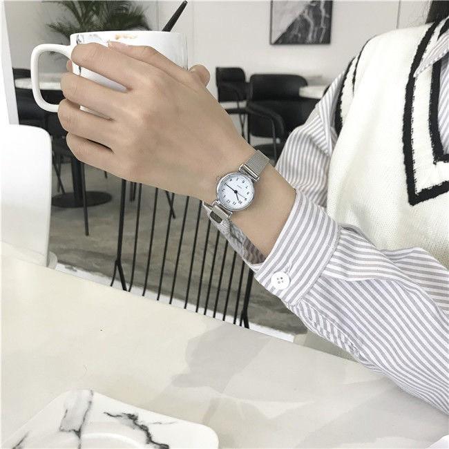 Product Introduction of Đồng Hồ Nữ Mặt Tròn Lissa Dây Thép Thiết Kế Cá Tính Sang Trọng Watch Women 7