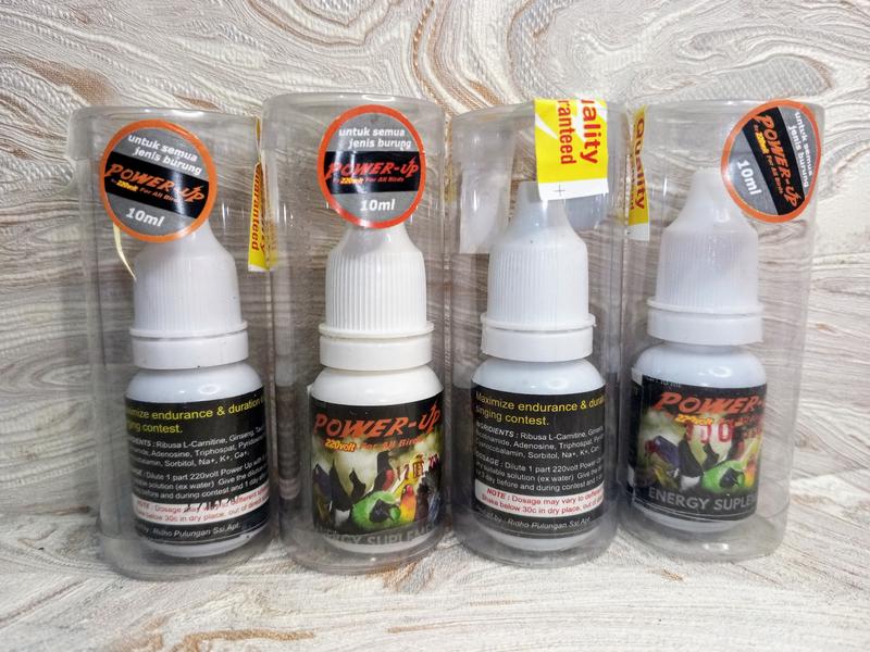 Product Introduction of POWER UP PLECI POWER UP 220 VOLT PLECI VITAMIN BURUNG MENINGKATKAN STAMINA DAYA TAHAN DURASI KICAU 2