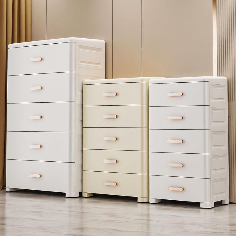 Thickened Storage Cabinet, Organizer Cabinet, Household Snack Storage Box, Bedroom Plastic Five-Drawer Cabinet, Storage Cabinet, Drawer Style 6