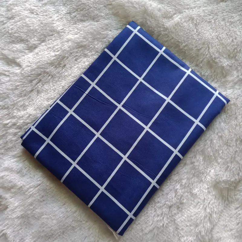 SEPREI KOTAK ESTETIC NO 3 120X200 /SEPREI SINGEL HITAM DAN PUTIH ISI BANTAL 1 GULING 1 4