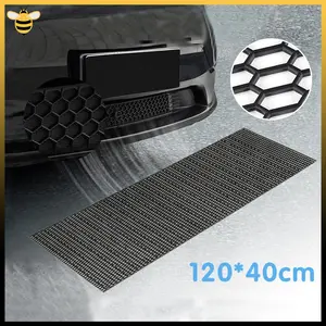 120*40 Car Grill Mesh Honeycomb Jaring Grill Bumper Mobil Grill Bumper