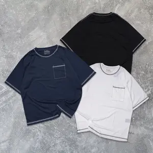 FortKlass Kaos Oversize RANTAI T-Shirt Cowok Premium Kaos Pria Lengan Pendek Jumbo