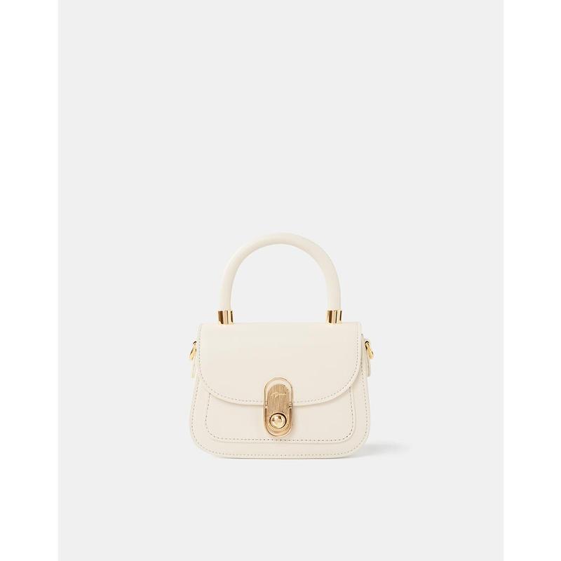  JUNO Túi Xách Nhỏ Top Handle Phối Khoá Xoay Trang Trí - TXN873 