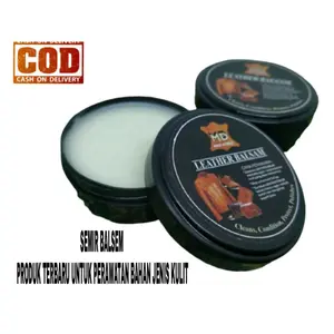 Leather Balsam perawatan tas kulit branded / Perontok Jamur /pengkilau warna kulit / Perawatan bahan kulit