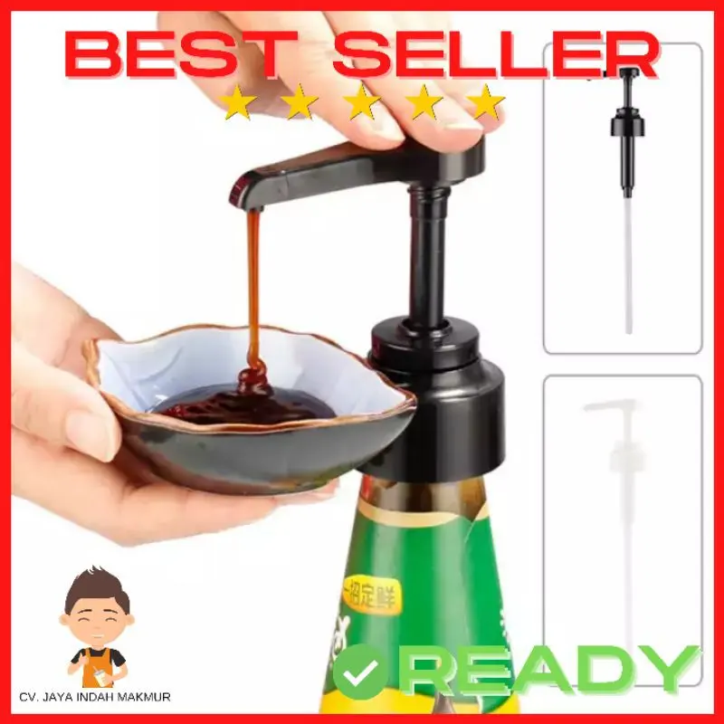 Pompa Botol Syrup / Syrup Bottle Pump / Pompa Sirup Marjan Tofin Denali Monin Torani Davinci Alat Tekan 1