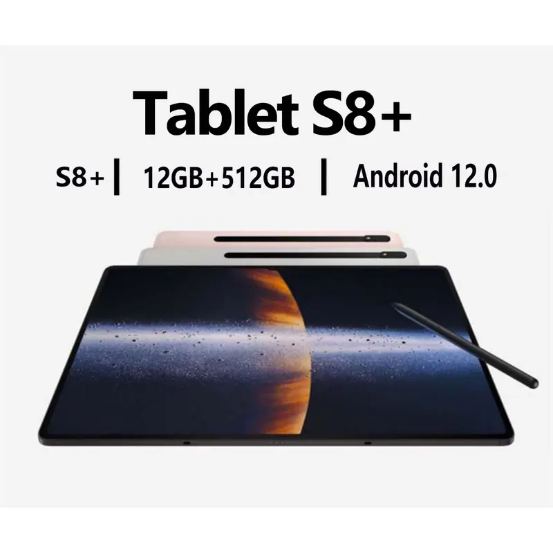 【Bisa COD】 Tablet PC Baru Galaxy TabS8 S8+ 12GB + 512GB Tablet Android10.1inch Layar Full Screen Layar BesarWif 5G Dual SlM Tablet Untuk AnakBelajar hp tablet tab Tablet Gaming kantorTablet Murah Garansi resmi Kartu 1